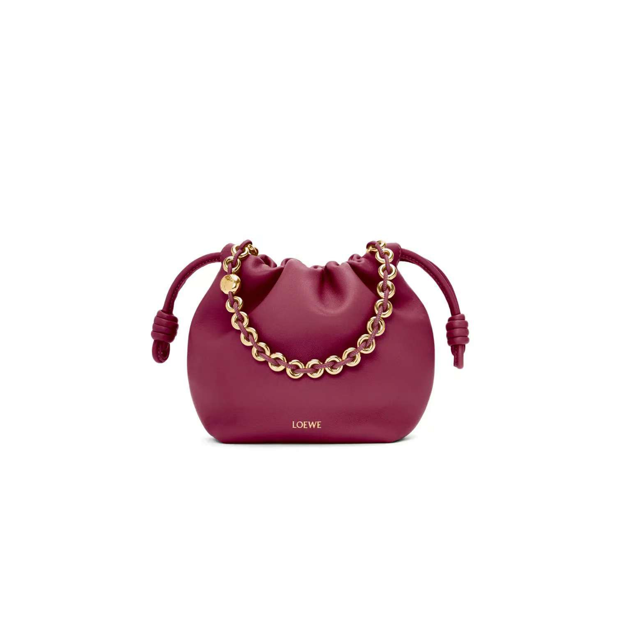 l*ew* mini flamenco purse bag in mellow nappa lambskin a914cbpx03-1048 (23*17*5.5cm)